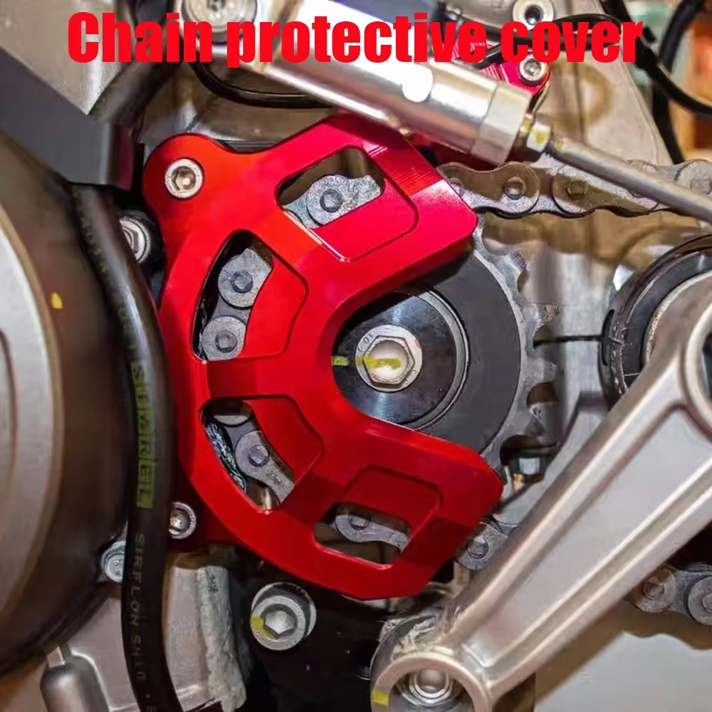 Chain Sprocket Set - Protector de cadena de cubierta de