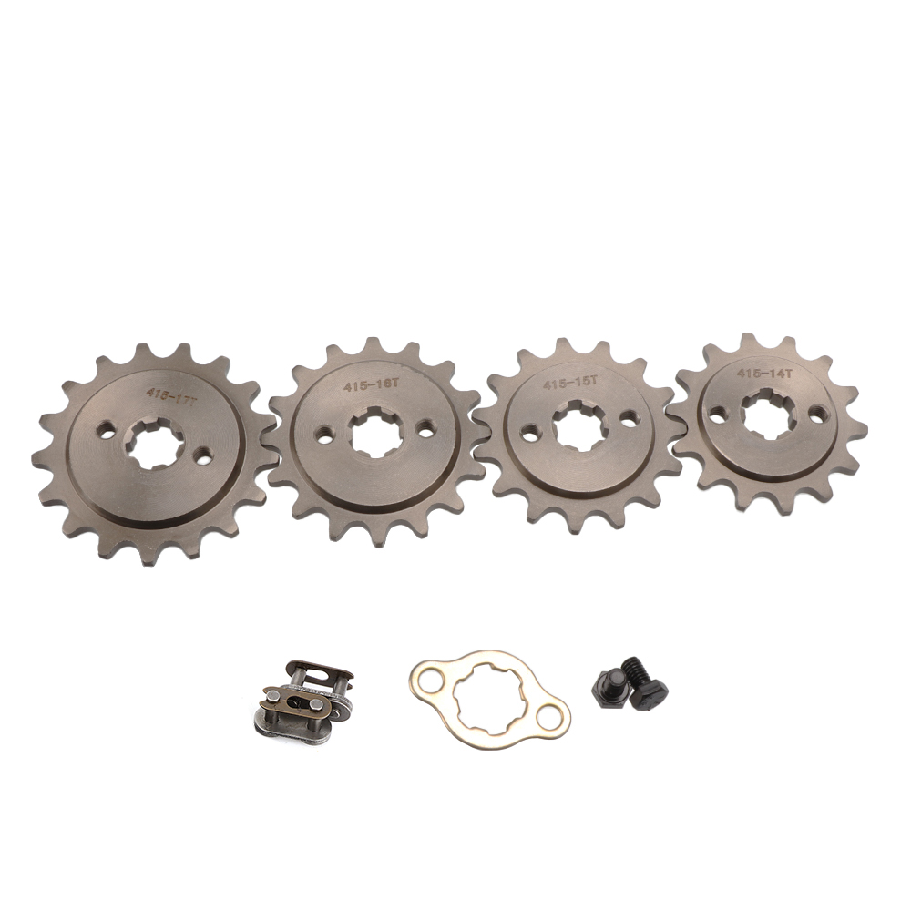 Master Link Chain - Cadena de motocicleta 415 de 17