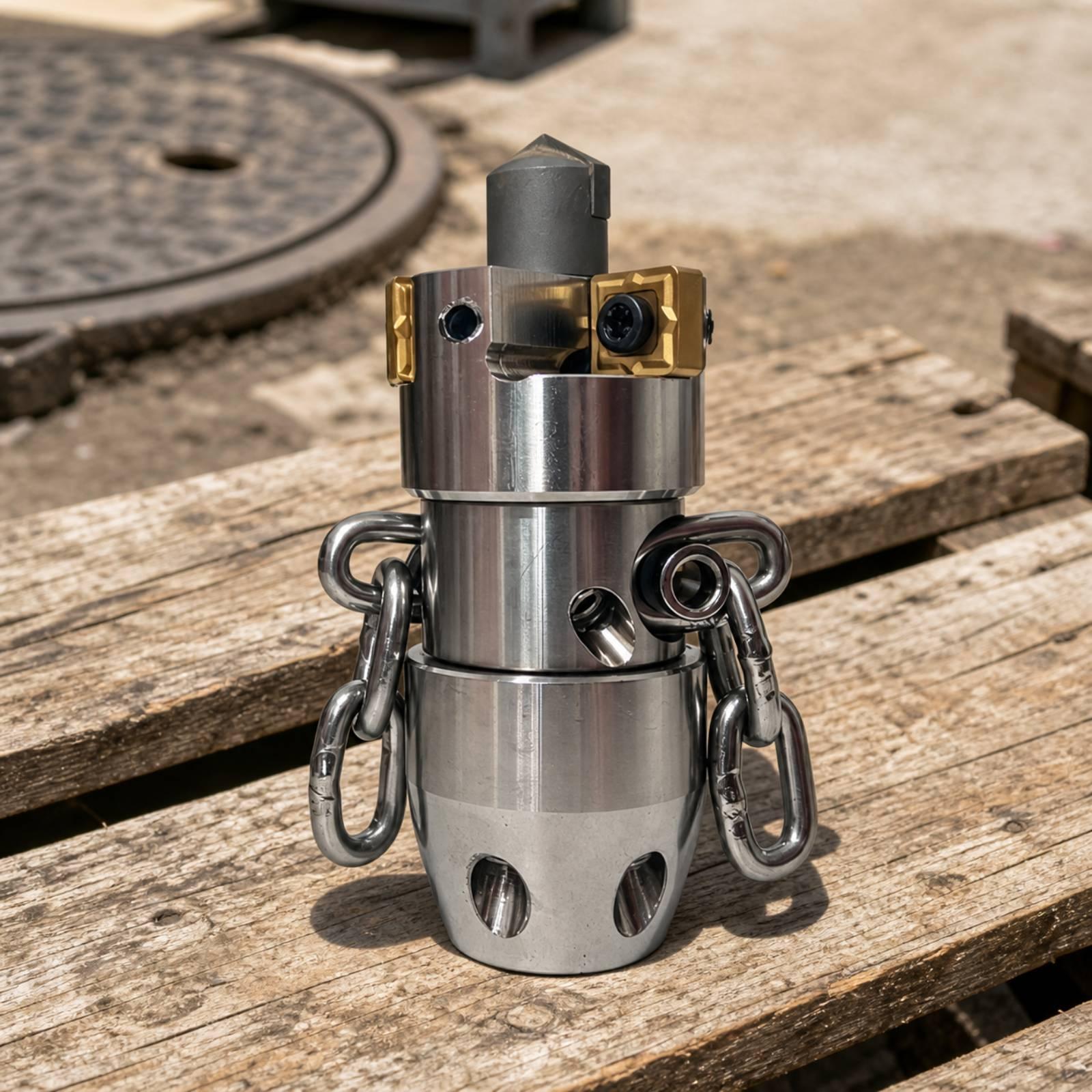 Boquilla de limpieza de desagü - Steel Chain reseña y precio