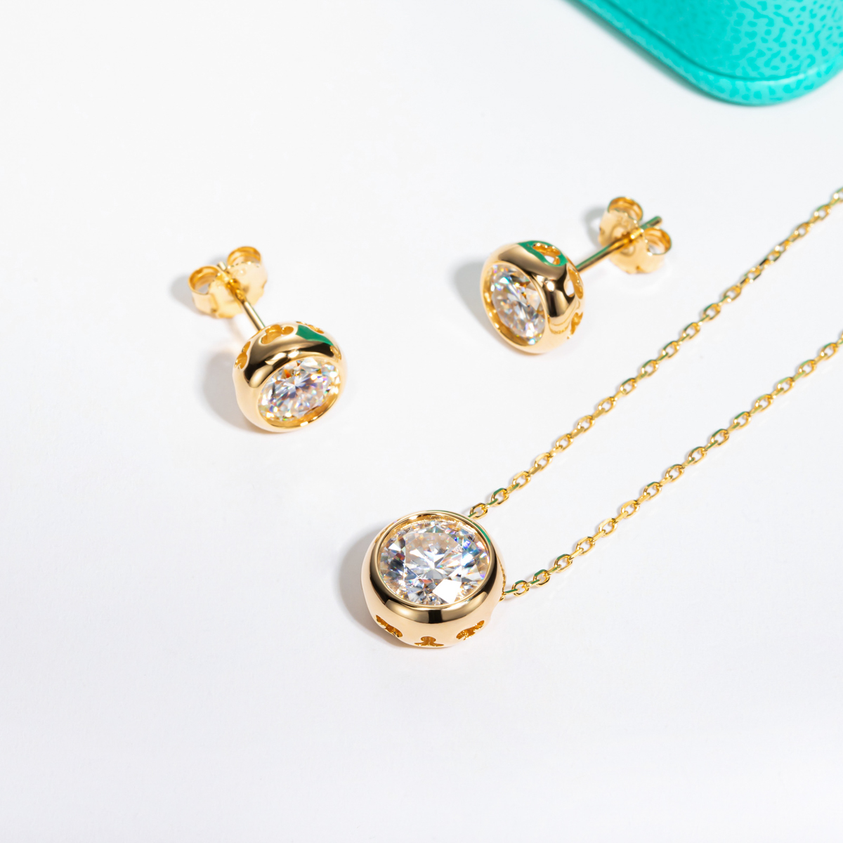 AnuJewel D Color Moissanite Be - Ansi Chain reseña y precio