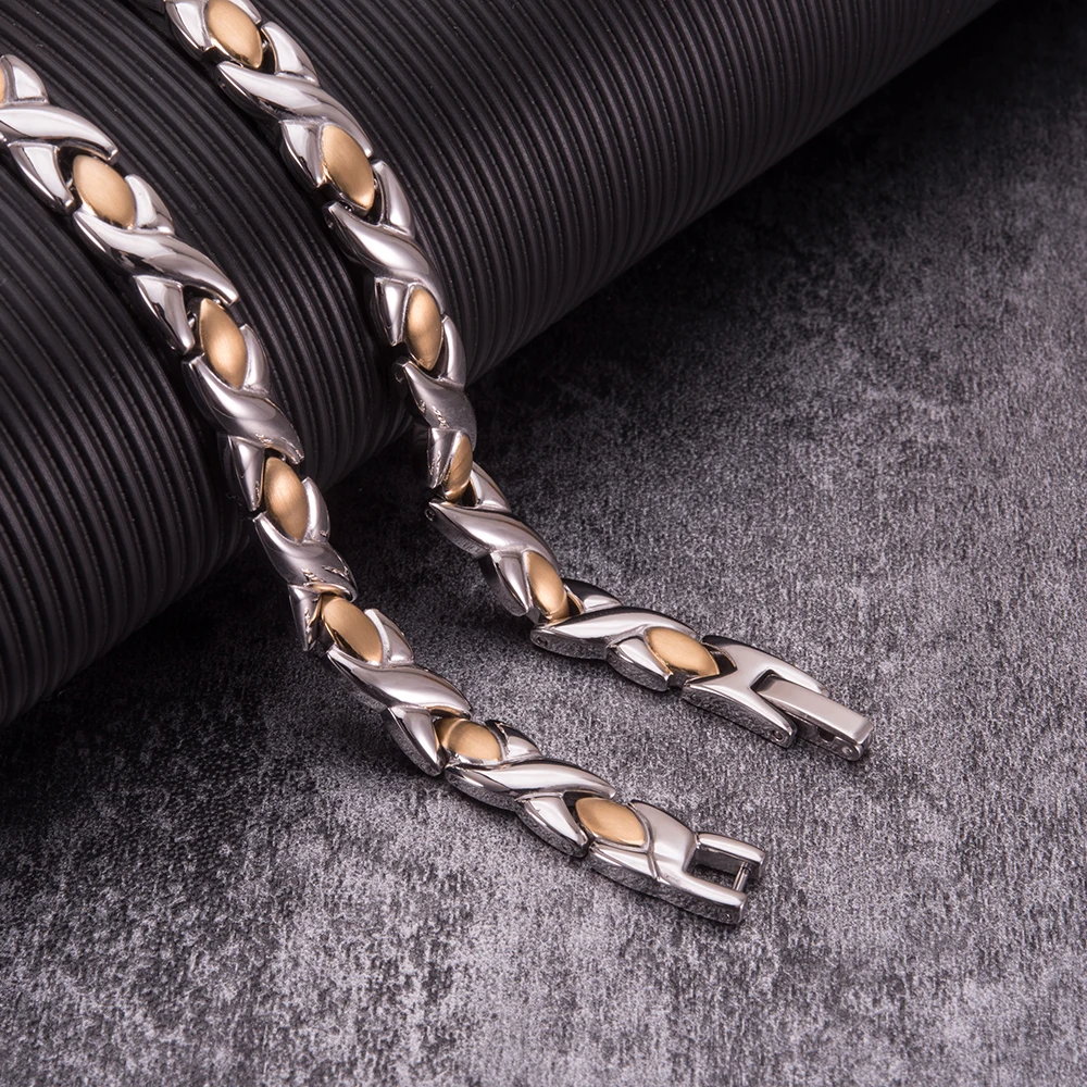 ARADOO Collar de titanio puro  - Ansi Chain reseña y precio